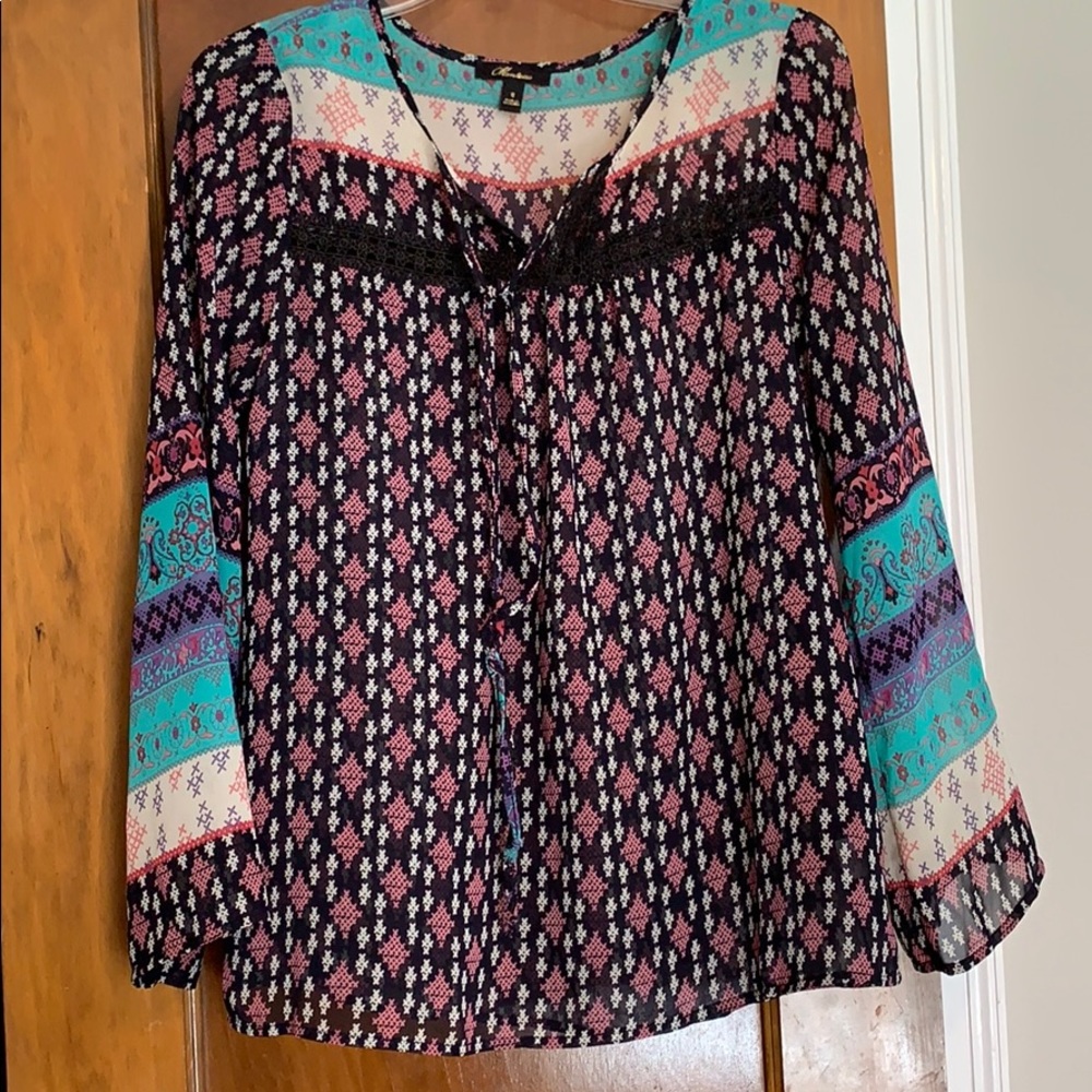 Flowy top like new